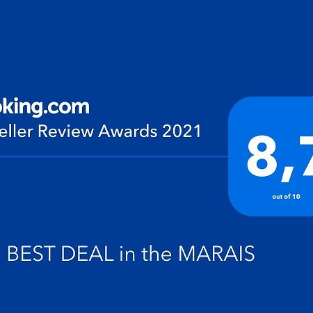 The Best Deal In The Marais - 1Bedroom Apt - 45M2 Paris Luaran gambar