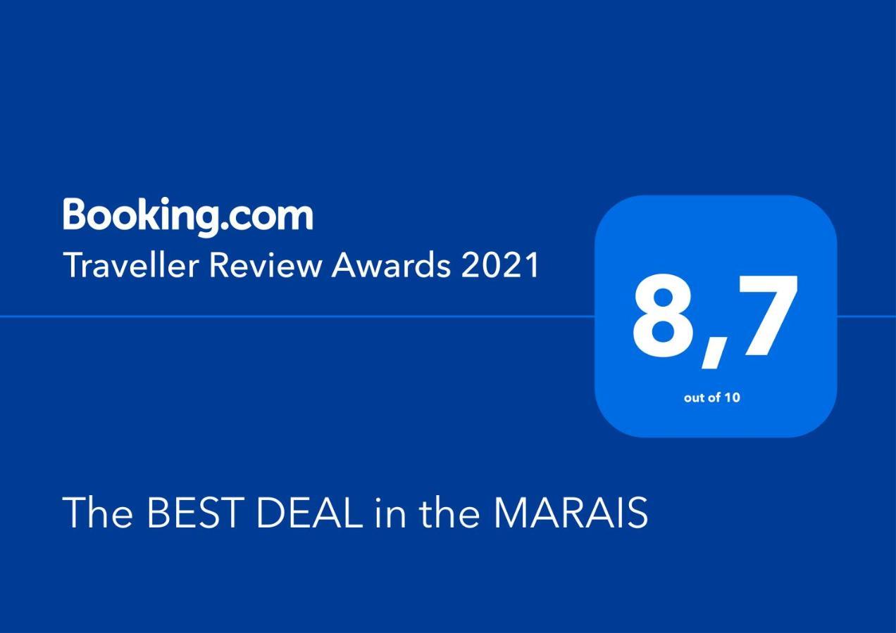 The Best Deal In The Marais - 1Bedroom Apt - 45M2 Paris Luaran gambar